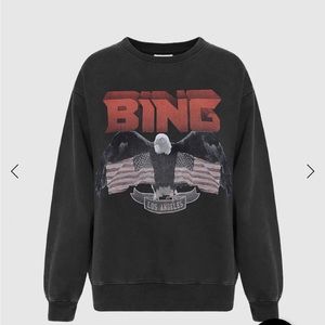 Anine Bing Vintage Eagle Sweater